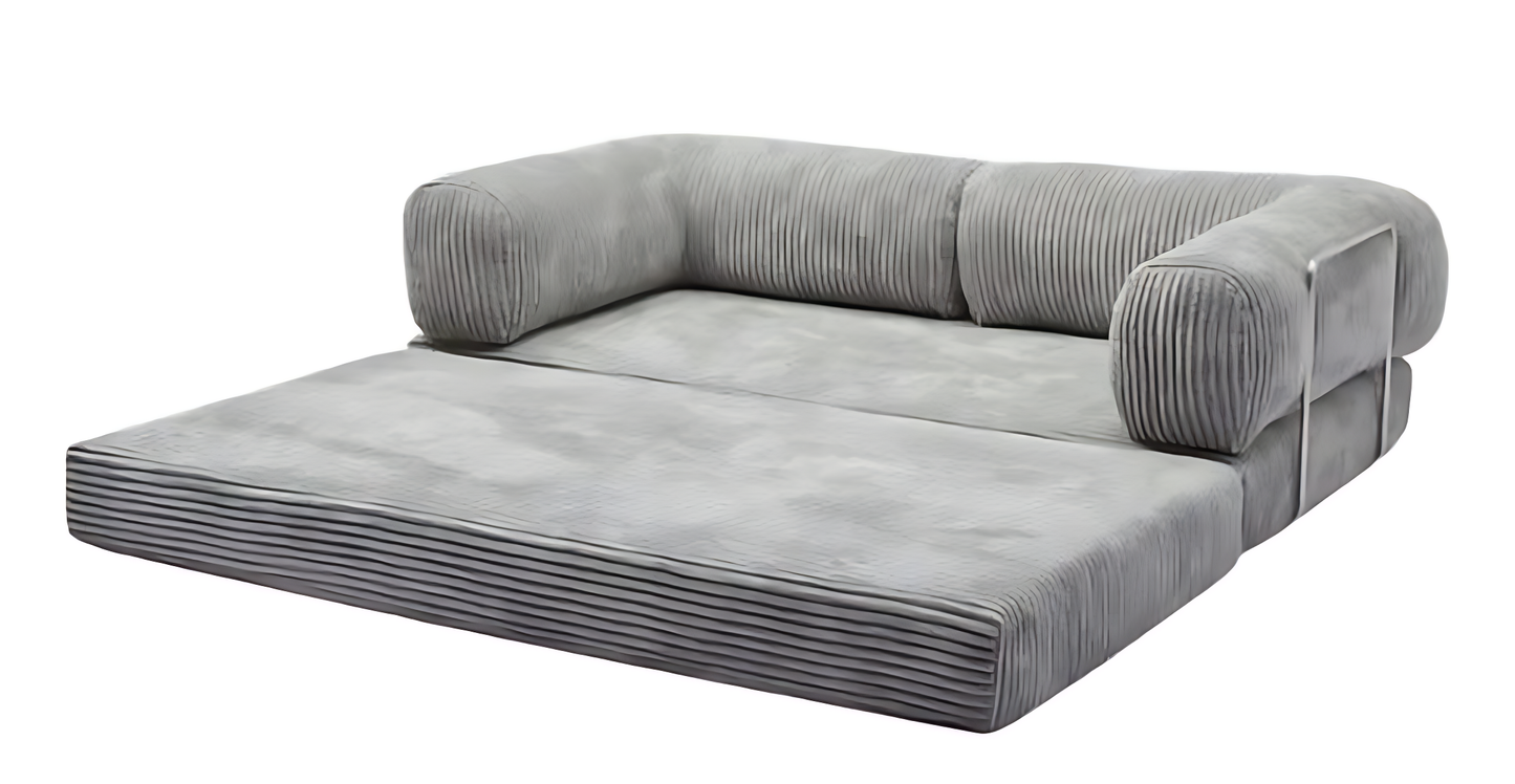 NOVA FLEX™ – Canapé Convertible Compressé Design avec Couchage Intégré