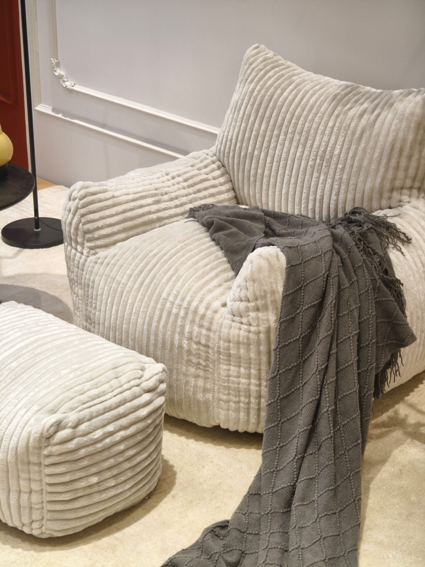 NOVA COCOON™ – Fauteuil 1 Place avec Repose-Pieds Ultra Confort