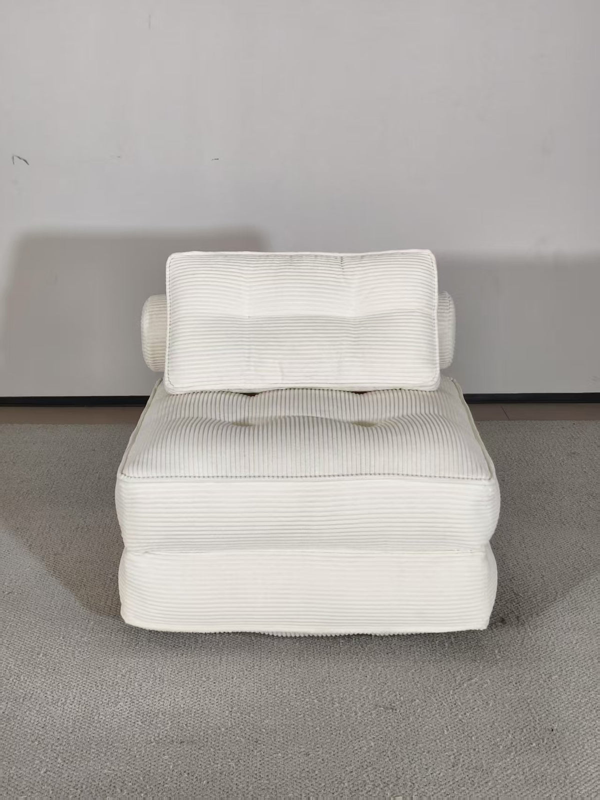 SOFA NOVA ZEN™ – Fauteuil Convertible 1 Place avec Coussin Cylindrique