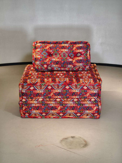 SOFA NOVA ZEN™ – Fauteuil Convertible 1 Place avec Coussin Cylindrique