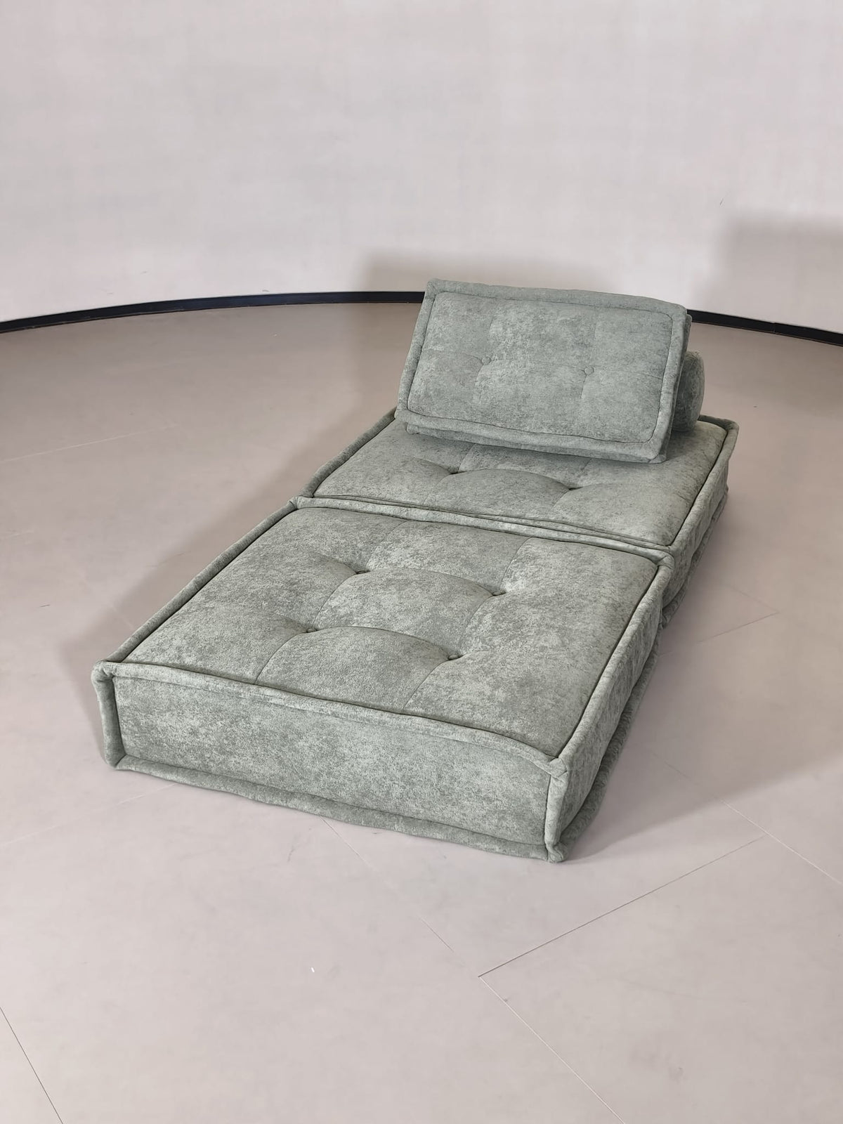 SOFA NOVA ZEN™ – Fauteuil Convertible 1 Place avec Coussin Cylindrique