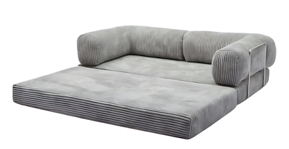 NOVA FLEX™ – Canapé Convertible Compressé Design avec Couchage Intégré